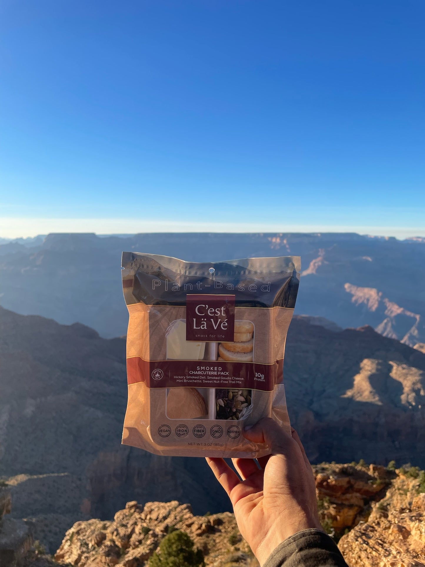 Smoked Vegan Charcuterie Snack