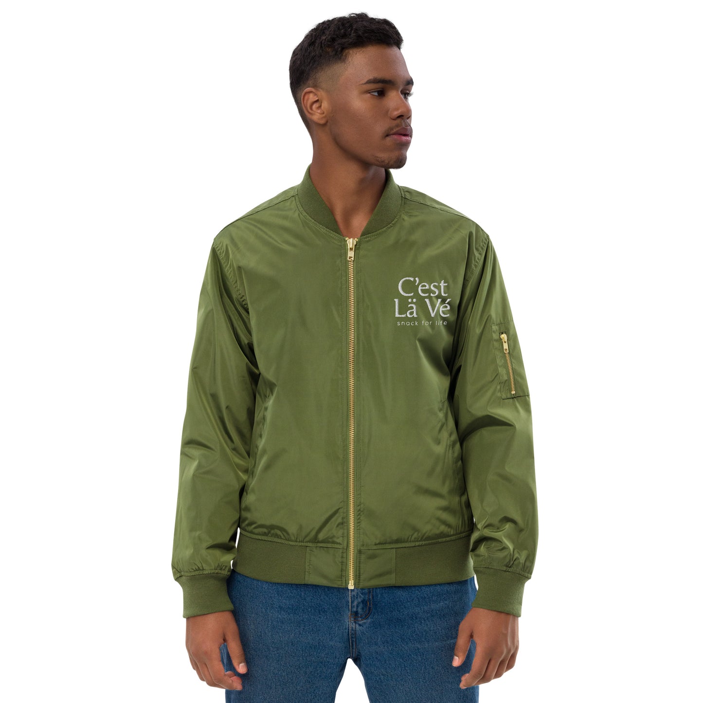 Unisex Premium Recycled Bomber Jacket