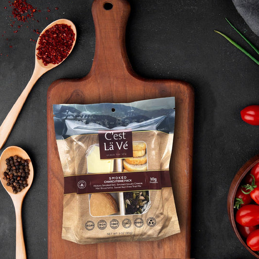 Smoked Vegan Charcuterie Snack