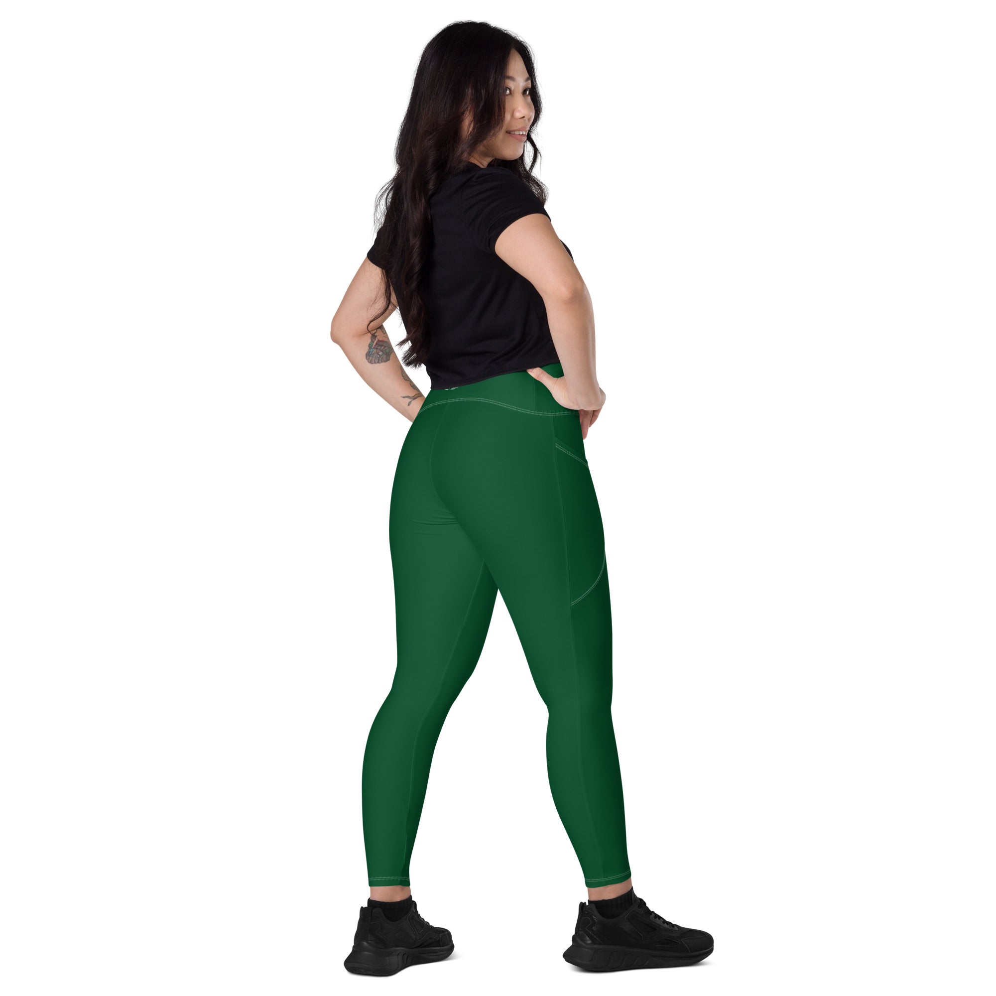 High Waisted Leggings for Women - Soft Athletic Tummy Control Pants for  Running Cycling Yoga Workout - Reg & Plus Size - Rasta Gear Shop